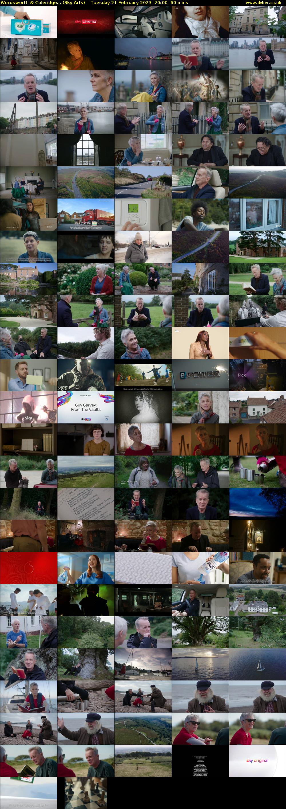 Wordsworth & Coleridge... (Sky Arts) Tuesday 21 February 2023 20:00 - 21:00