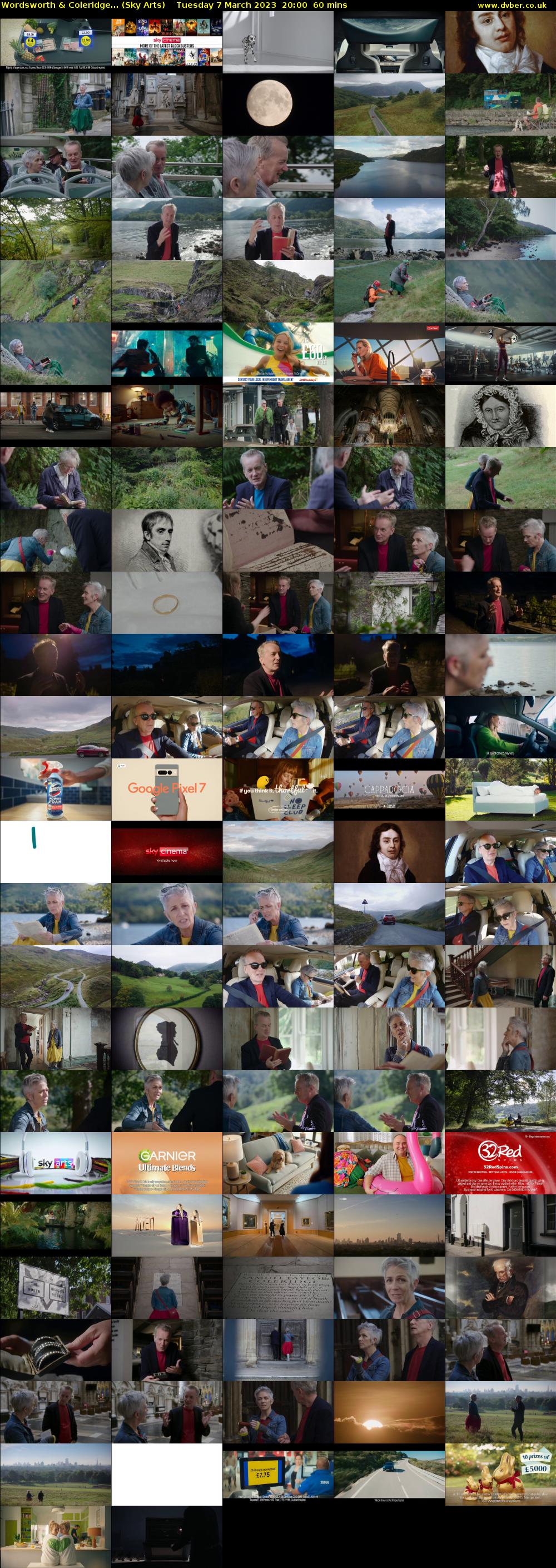 Wordsworth & Coleridge... (Sky Arts) Tuesday 7 March 2023 20:00 - 21:00