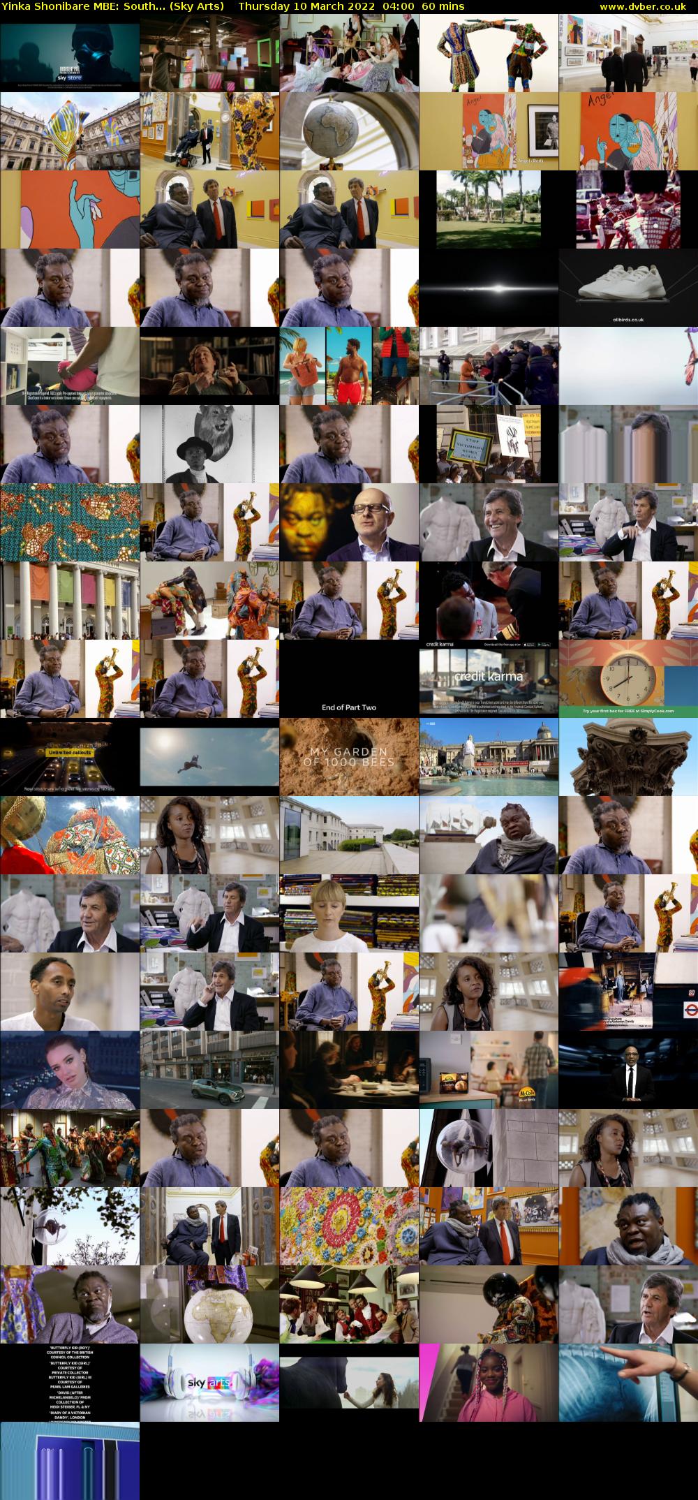 Yinka Shonibare MBE: South... (Sky Arts) Thursday 10 March 2022 04:00 - 05:00