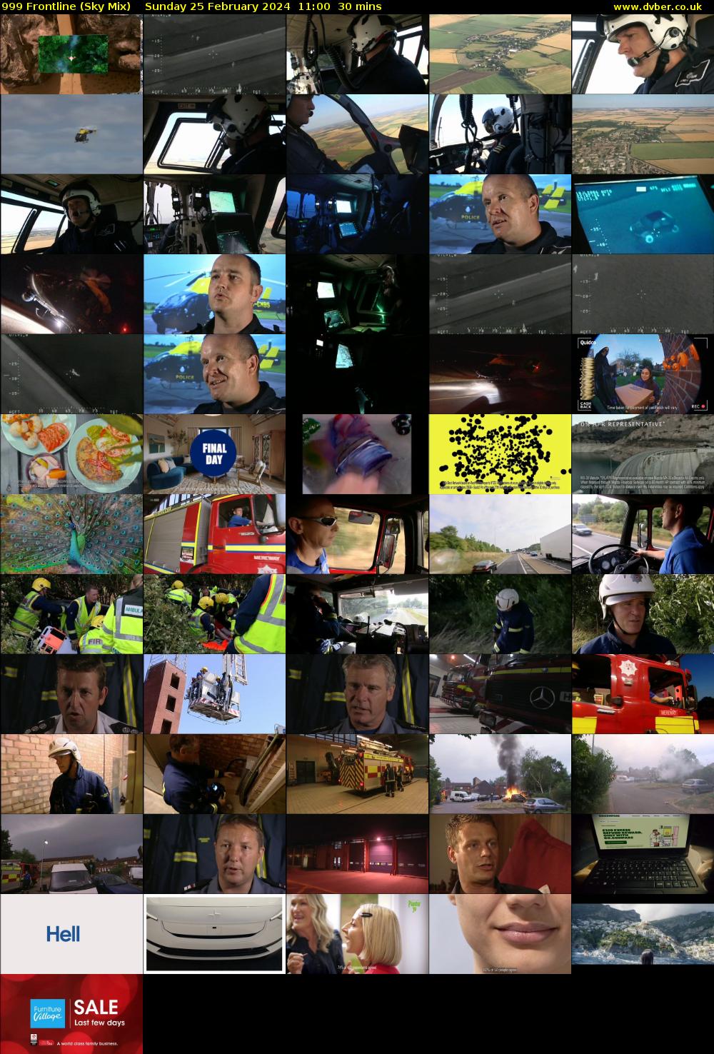 999 Frontline (Sky Mix) Sunday 25 February 2024 11:00 - 11:30
