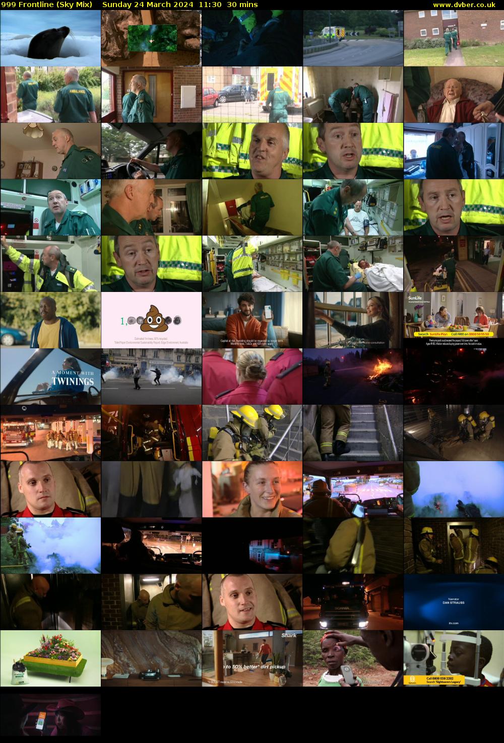 999 Frontline (Sky Mix) Sunday 24 March 2024 11:30 - 12:00