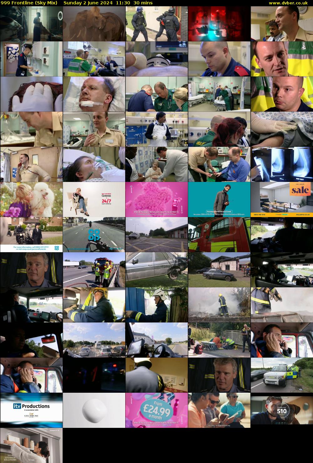 999 Frontline (Sky Mix) Sunday 2 June 2024 11:30 - 12:00
