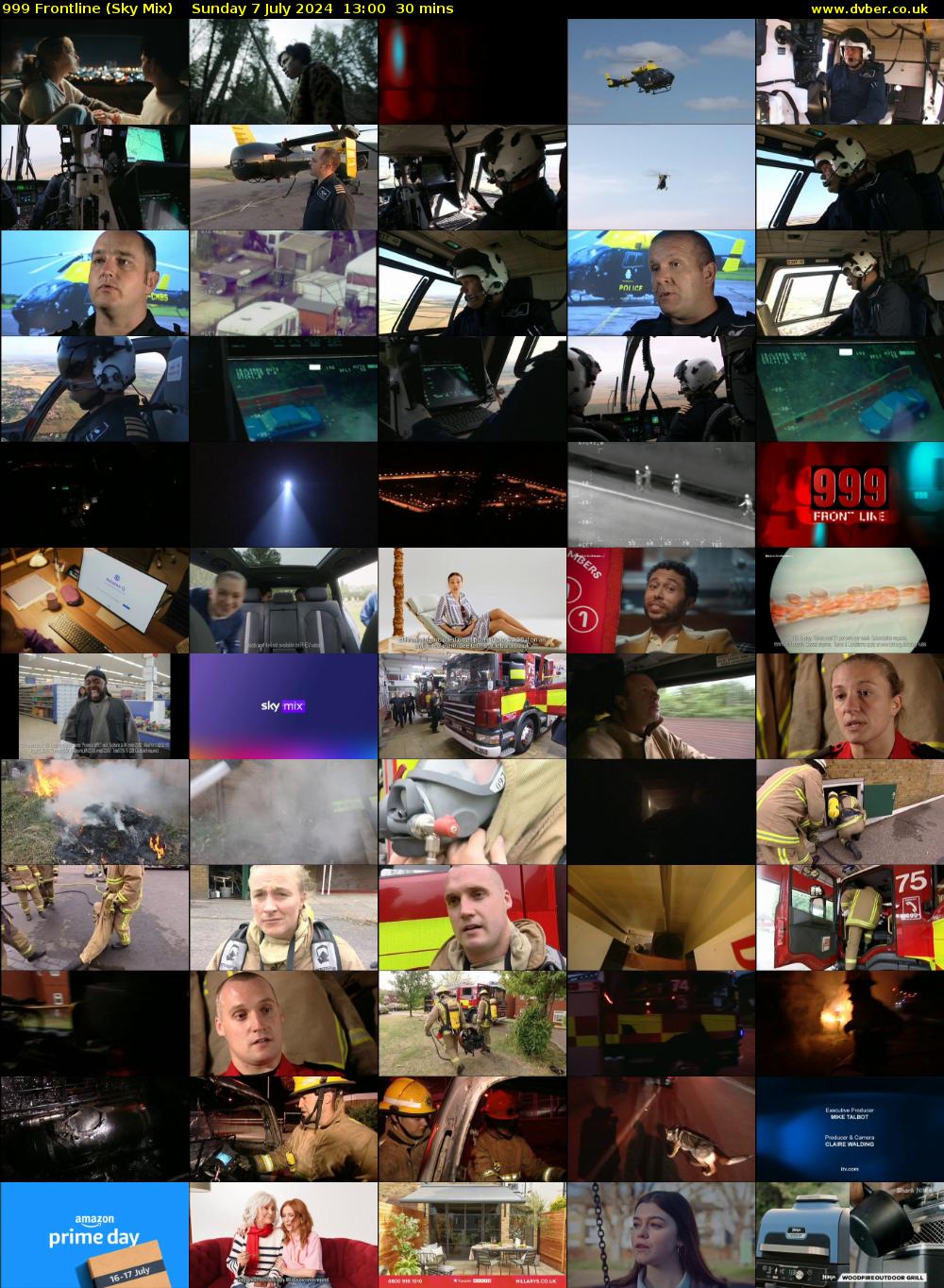 999 Frontline (Sky Mix) Sunday 7 July 2024 13:00 - 13:30