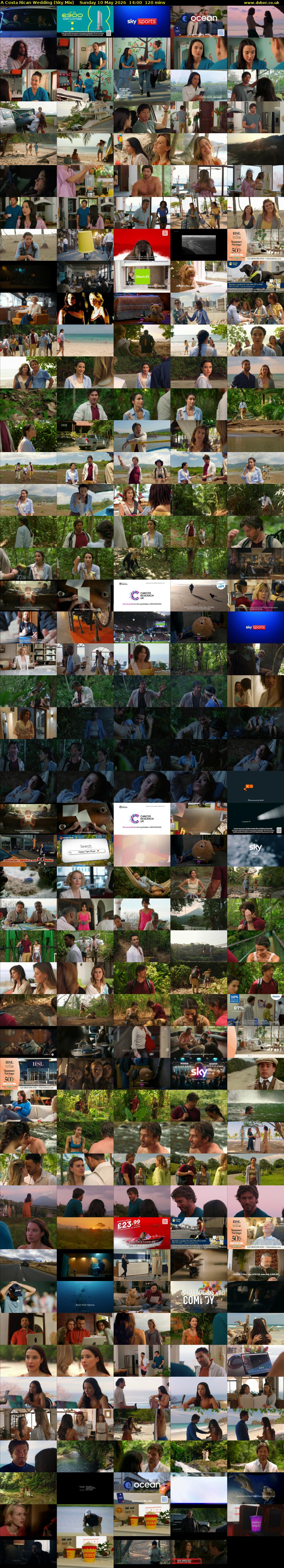 A Costa Rican Wedding (Sky Mix) Sunday 10 May 2026 14:00 - 16:00