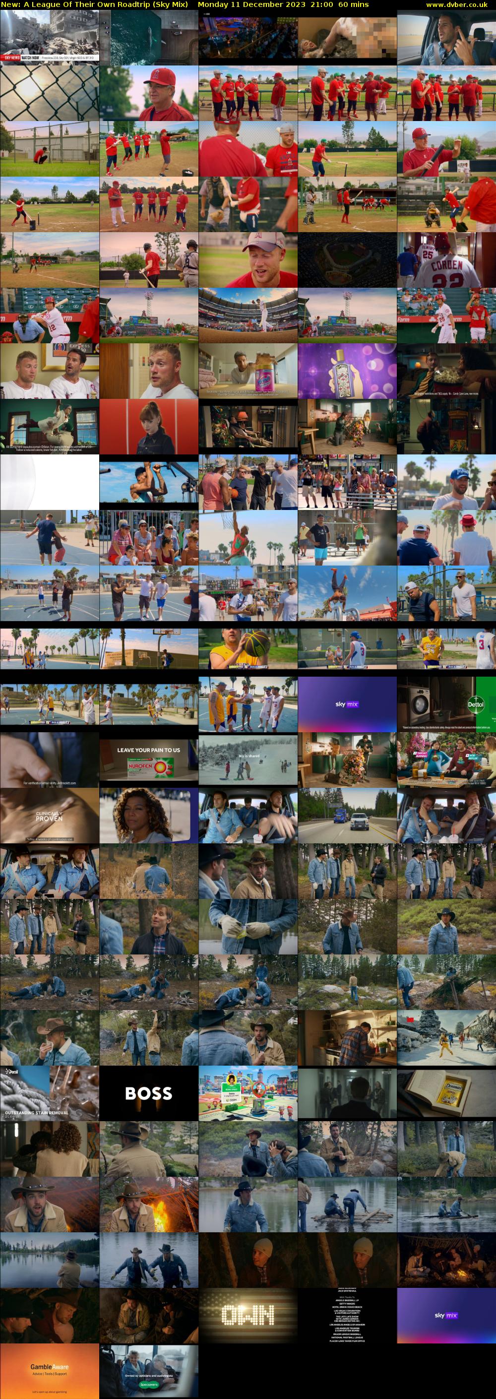 A League Of Their Own Roadtrip (Sky Mix) Monday 11 December 2023 21:00 - 22:00