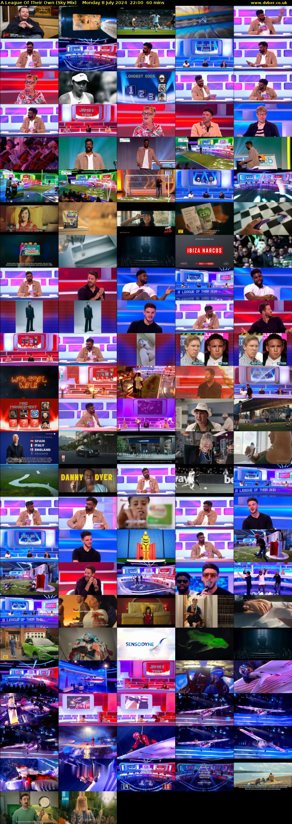 A League Of Their Own (Sky Mix) Monday 8 July 2024 22:00 - 23:00