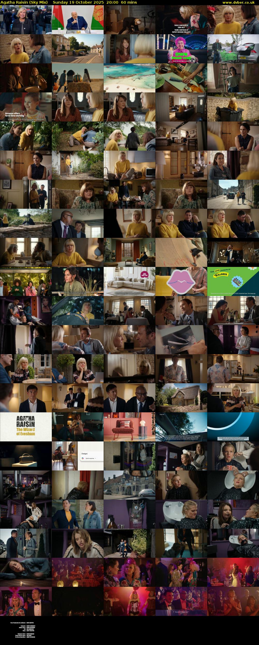Agatha Raisin (Sky Mix) Sunday 19 October 2025 20:00 - 21:00
