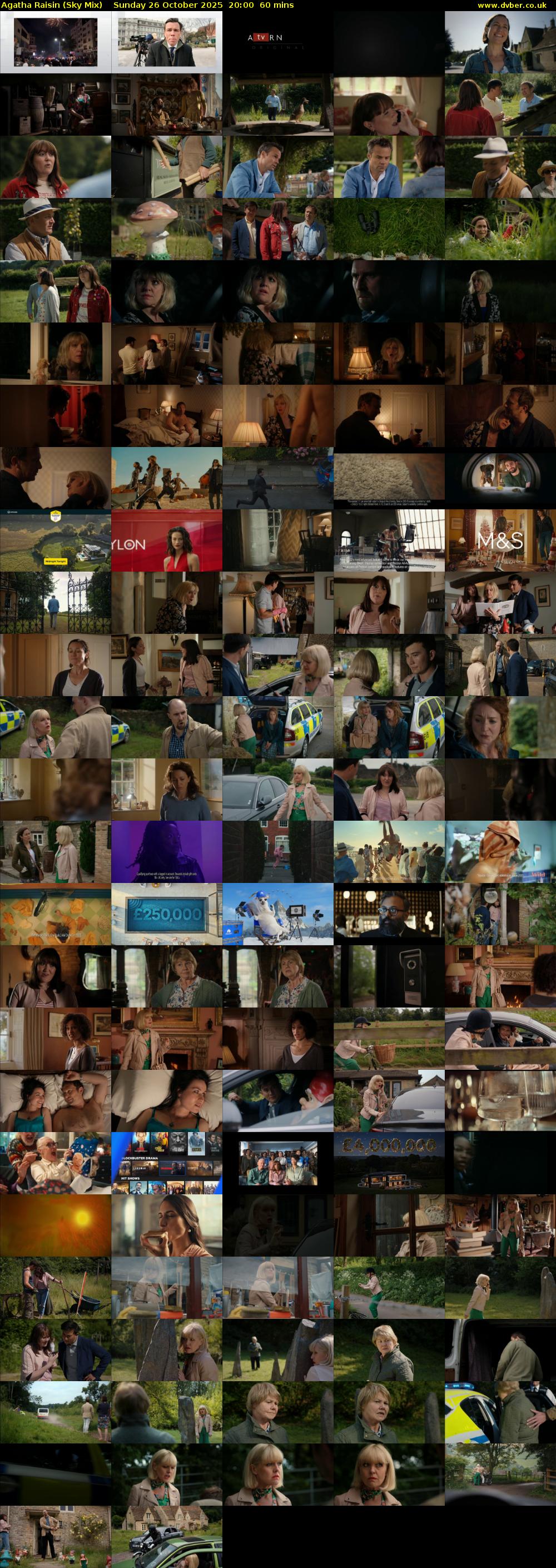 Agatha Raisin (Sky Mix) Sunday 26 October 2025 20:00 - 21:00