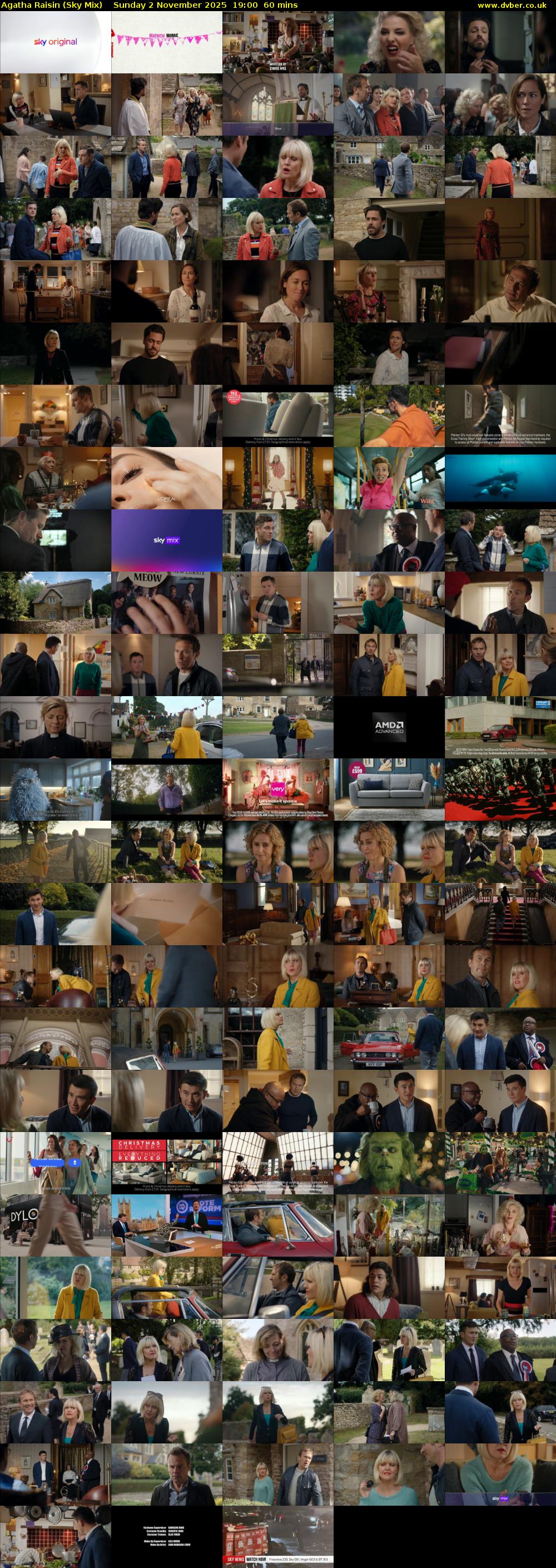 Agatha Raisin (Sky Mix) Sunday 2 November 2025 19:00 - 20:00