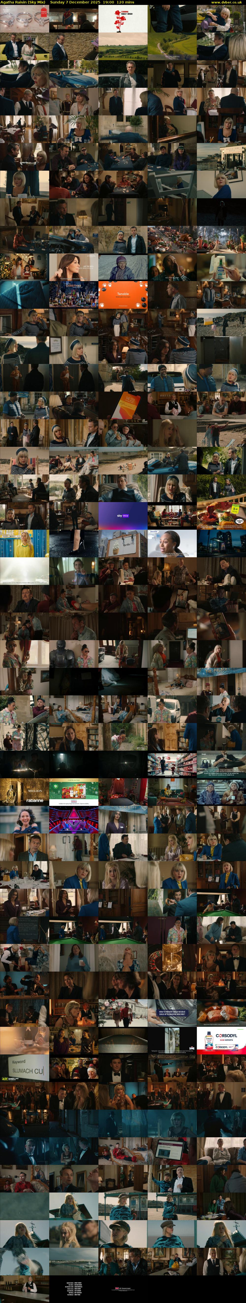 Agatha Raisin (Sky Mix) Sunday 7 December 2025 19:00 - 21:00
