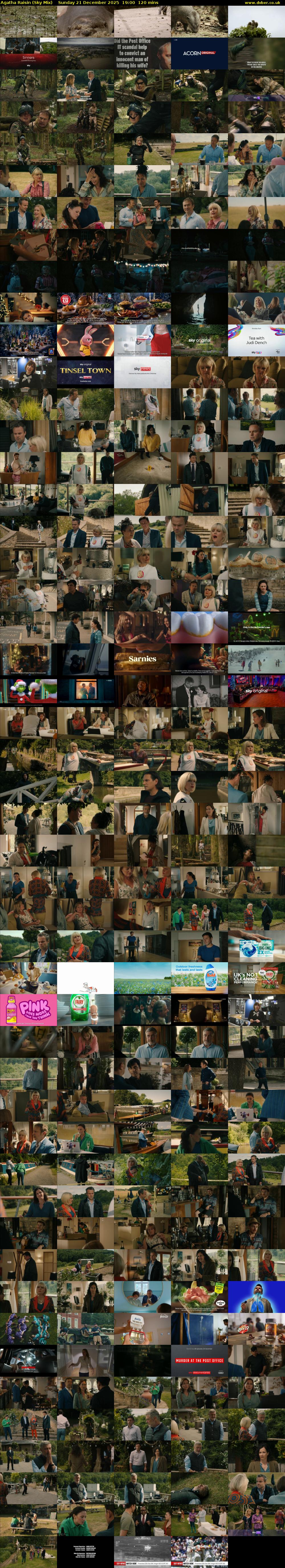Agatha Raisin (Sky Mix) Sunday 21 December 2025 19:00 - 21:00