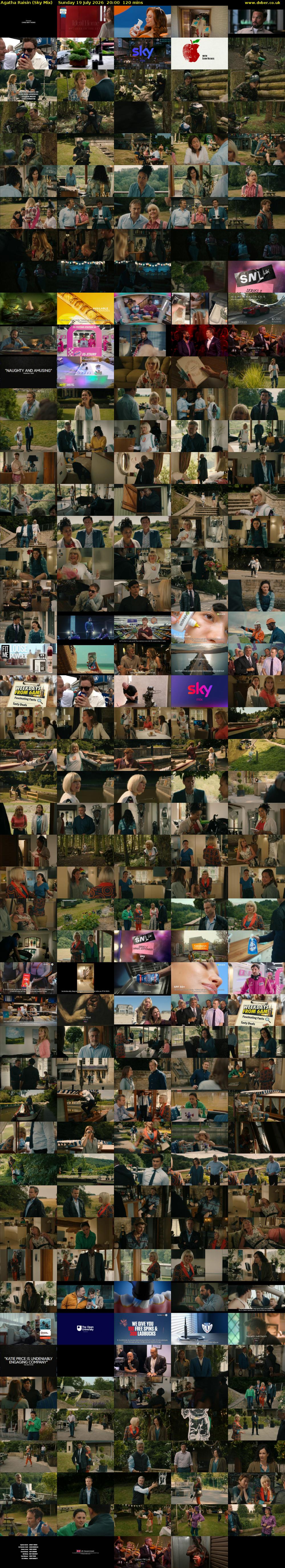 Agatha Raisin (Sky Mix) Sunday 19 July 2026 20:00 - 22:00