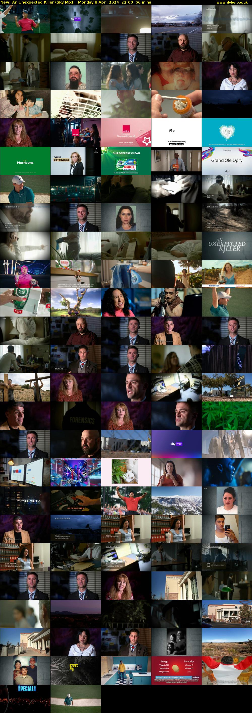 An Unexpected Killer (Sky Mix) Monday 8 April 2024 22:00 - 23:00