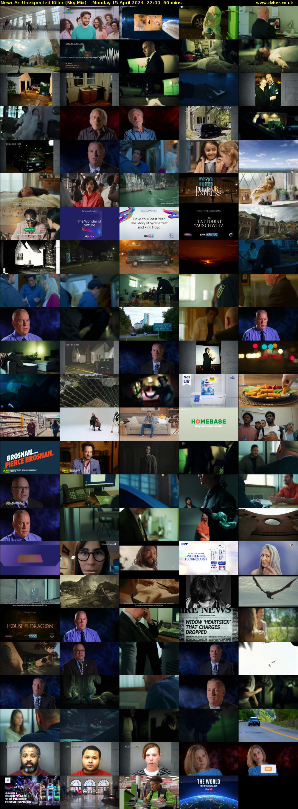 An Unexpected Killer (Sky Mix) Monday 15 April 2024 22:00 - 23:00