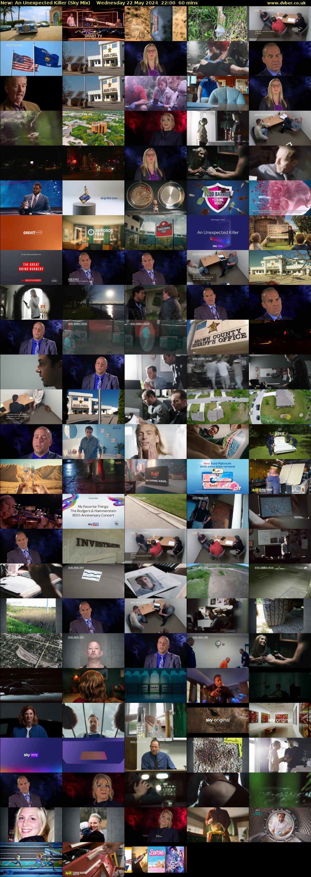 An Unexpected Killer (Sky Mix) Wednesday 22 May 2024 22:00 - 23:00