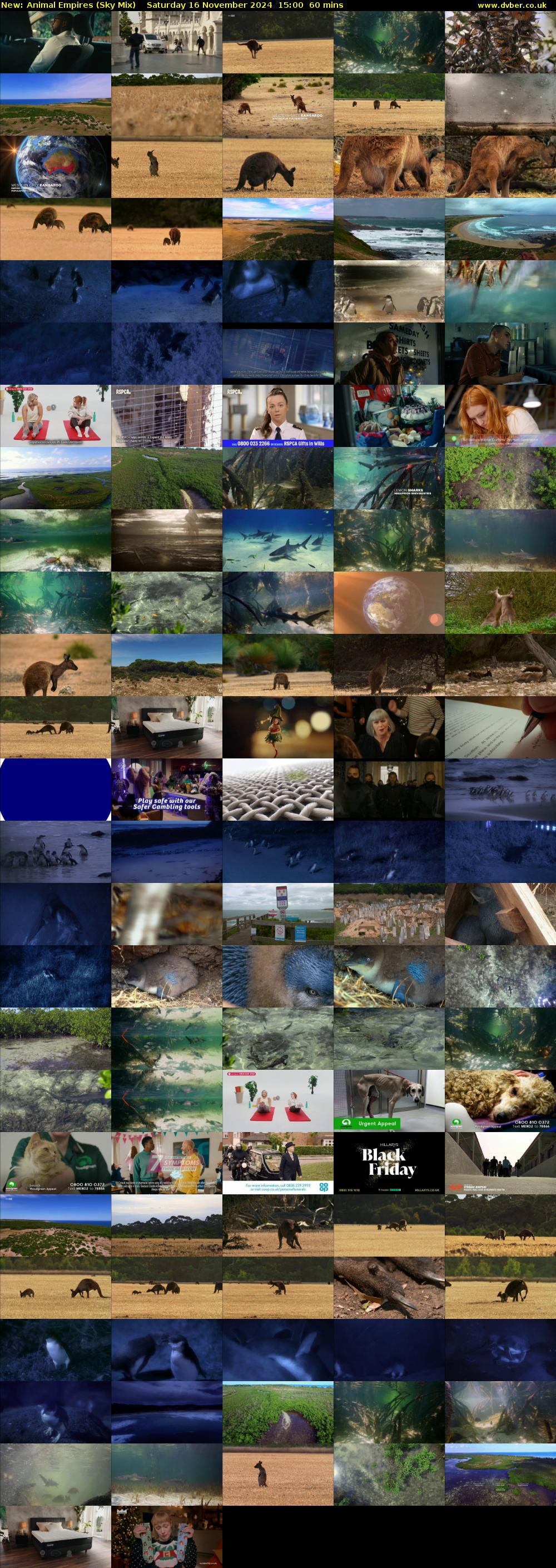 Animal Empires (Sky Mix) Saturday 16 November 2024 15:00 - 16:00