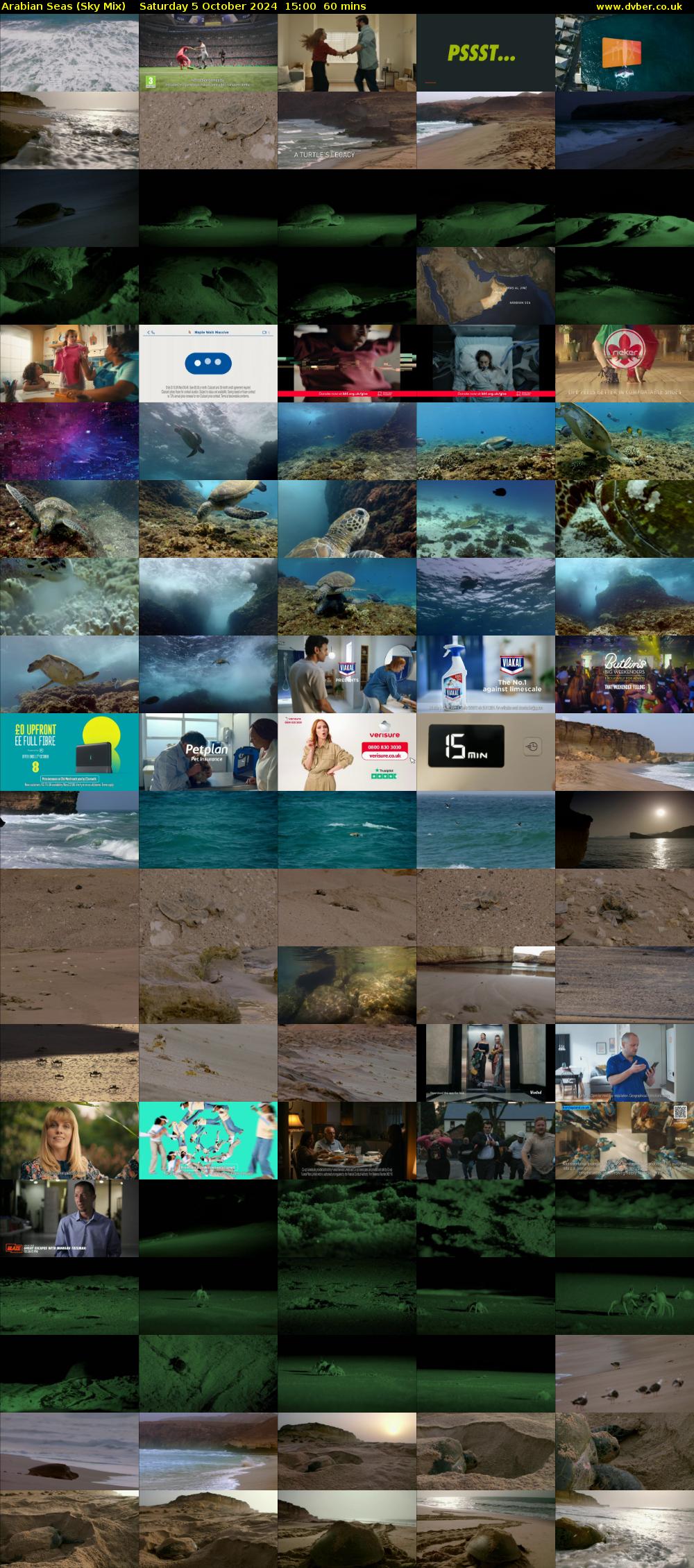 Arabian Seas (Sky Mix) Saturday 5 October 2024 15:00 - 16:00