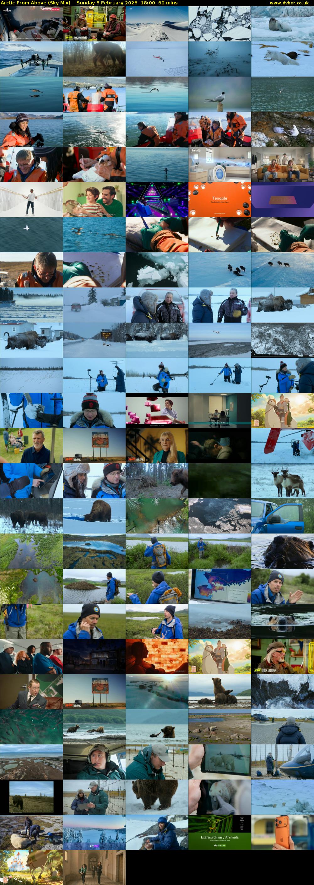 Arctic From Above (Sky Mix) Sunday 8 February 2026 18:00 - 19:00