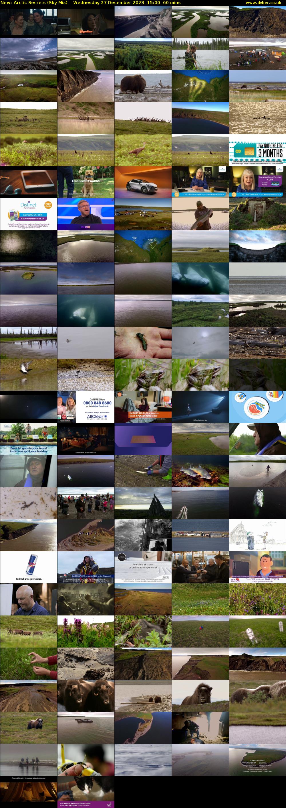 Arctic Secrets (Sky Mix) Wednesday 27 December 2023 15:00 - 16:00