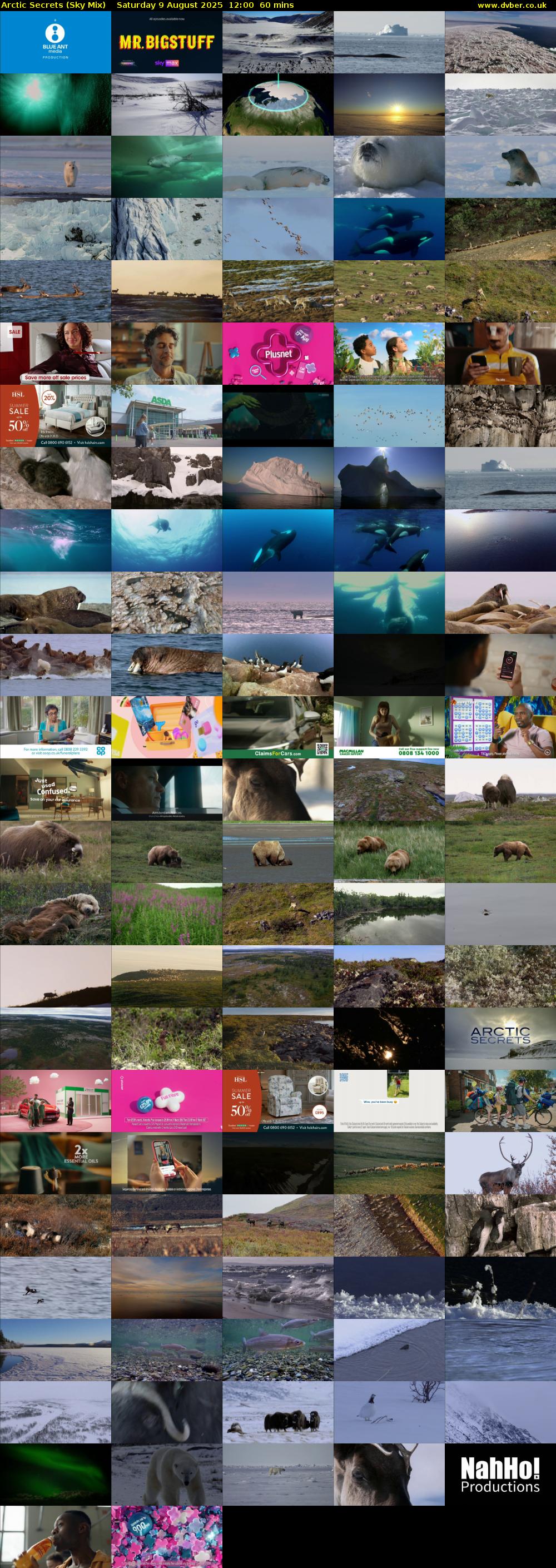 Arctic Secrets (Sky Mix) Saturday 9 August 2025 12:00 - 13:00
