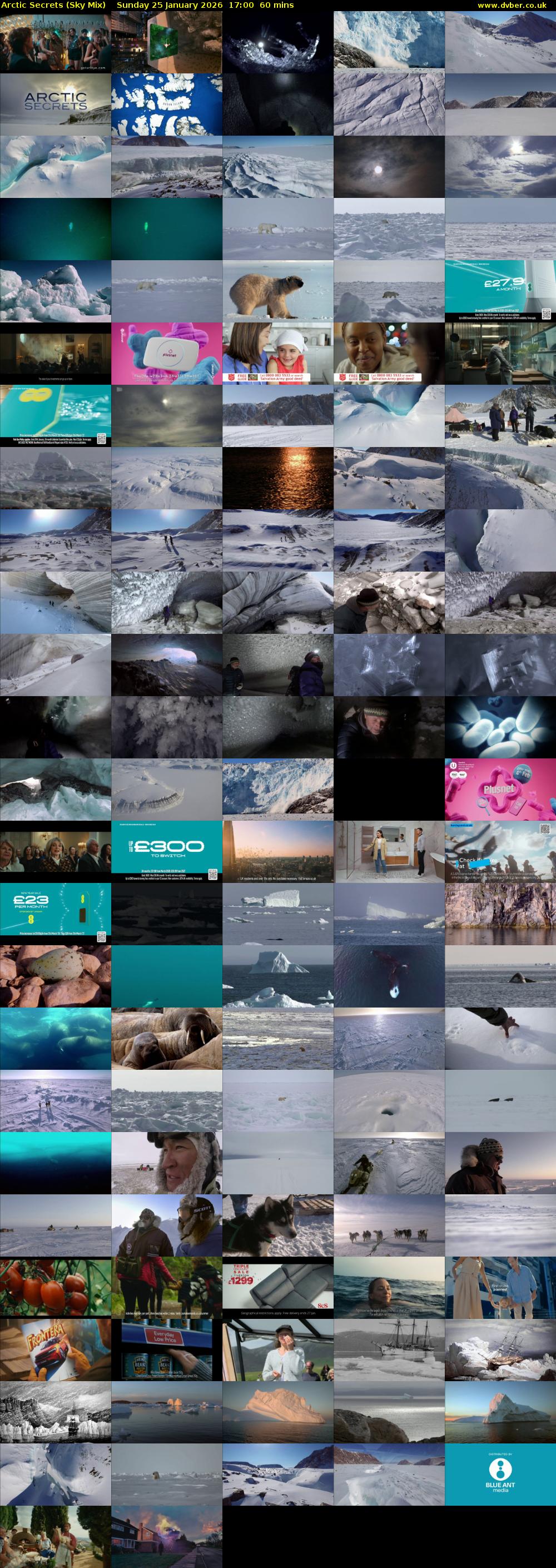 Arctic Secrets (Sky Mix) Sunday 25 January 2026 17:00 - 18:00