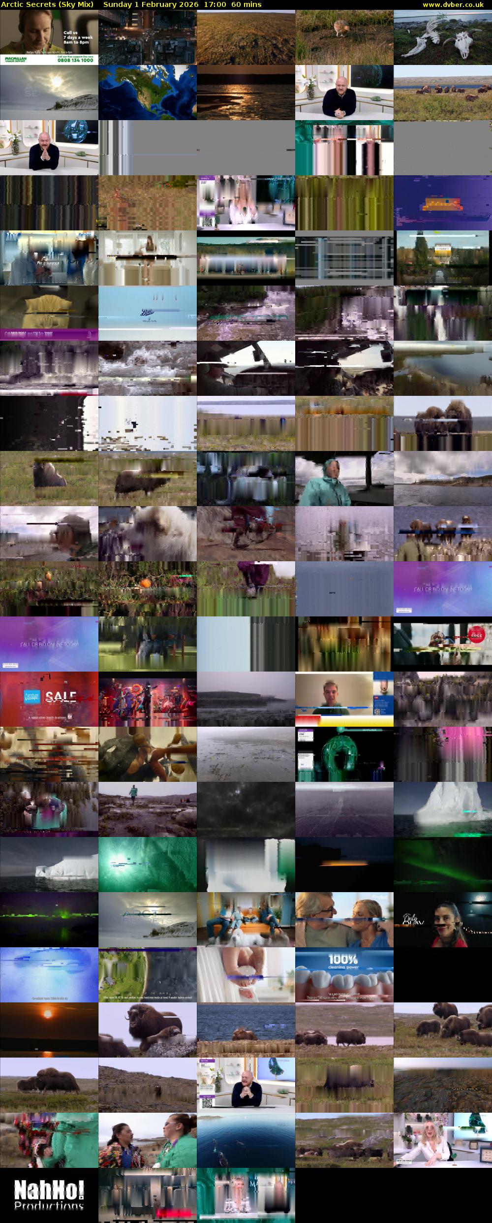 Arctic Secrets (Sky Mix) Sunday 1 February 2026 17:00 - 18:00