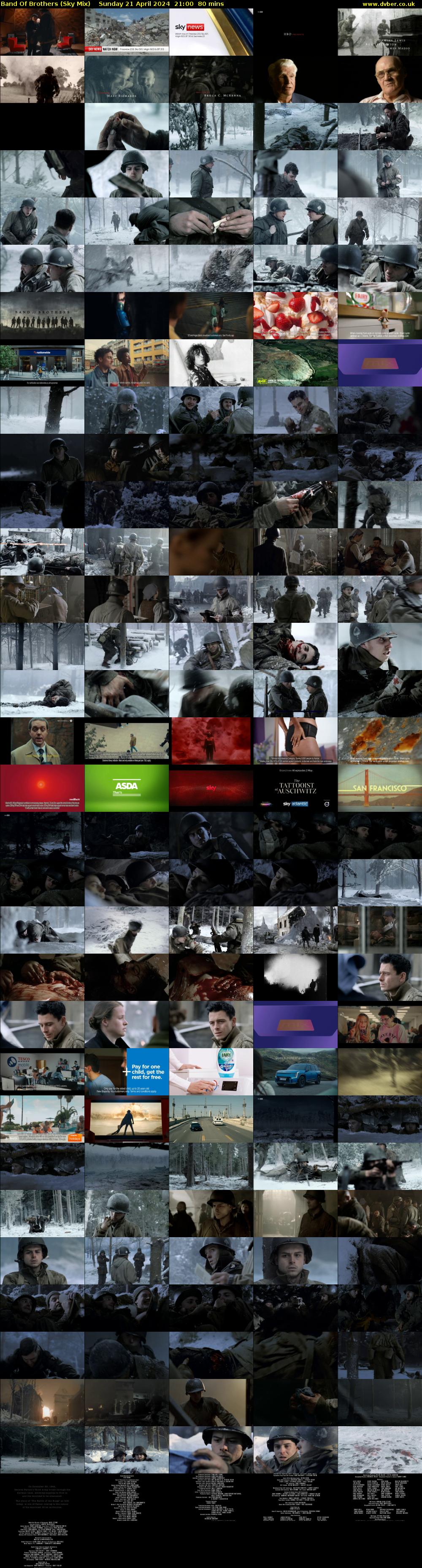 Band Of Brothers (Sky Mix) Sunday 21 April 2024 21:00 - 22:20