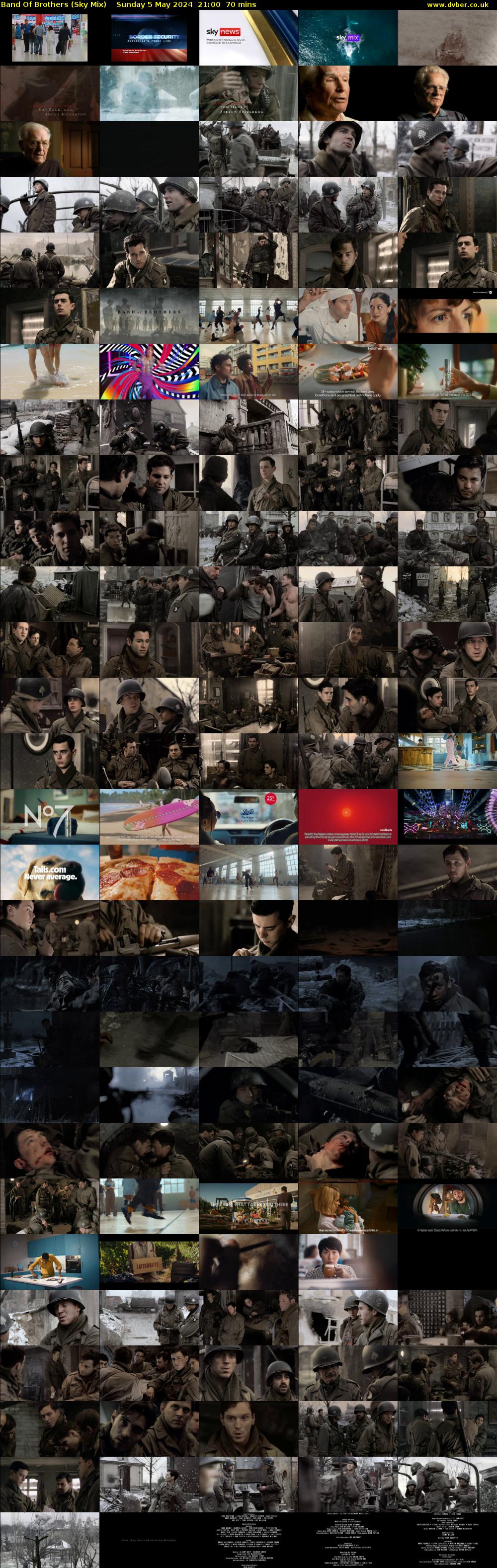 Band Of Brothers (Sky Mix) Sunday 5 May 2024 21:00 - 22:10