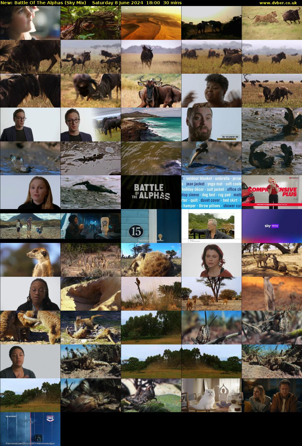 Battle Of The Alphas (Sky Mix) Saturday 8 June 2024 18:00 - 18:30