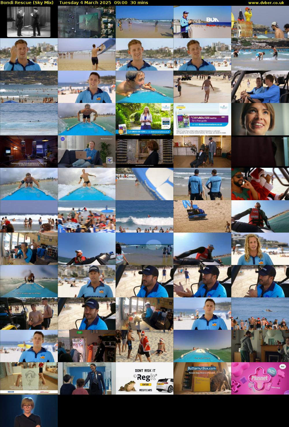 Bondi Rescue (Sky Mix) Tuesday 4 March 2025 09:00 - 09:30