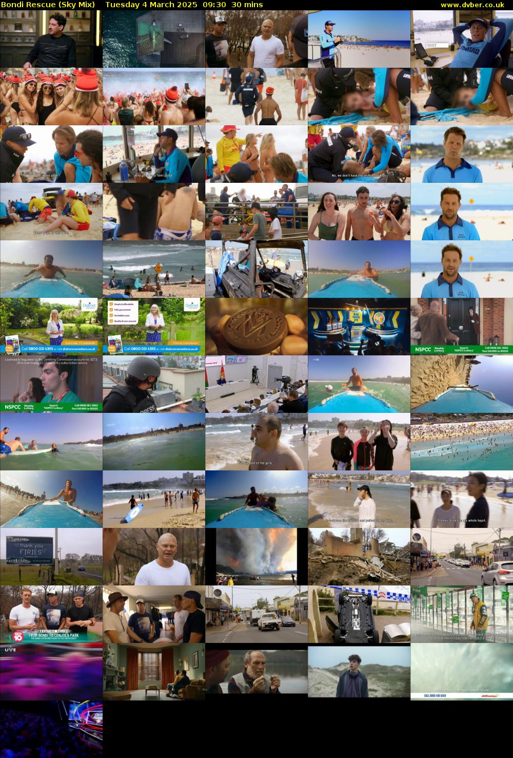 Bondi Rescue (Sky Mix) Tuesday 4 March 2025 09:30 - 10:00