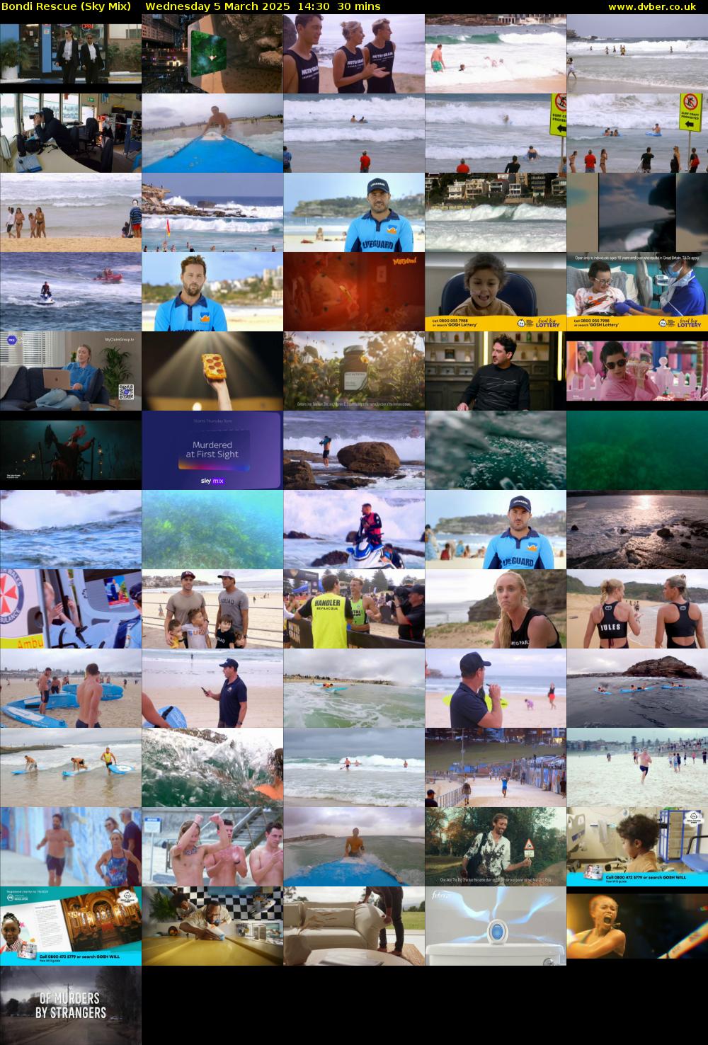 Bondi Rescue (Sky Mix) Wednesday 5 March 2025 14:30 - 15:00