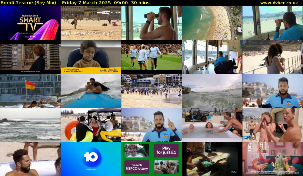Bondi Rescue (Sky Mix) Friday 7 March 2025 09:00 - 09:30