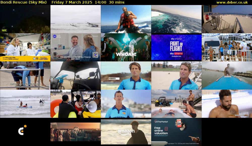 Bondi Rescue (Sky Mix) Friday 7 March 2025 14:00 - 14:30