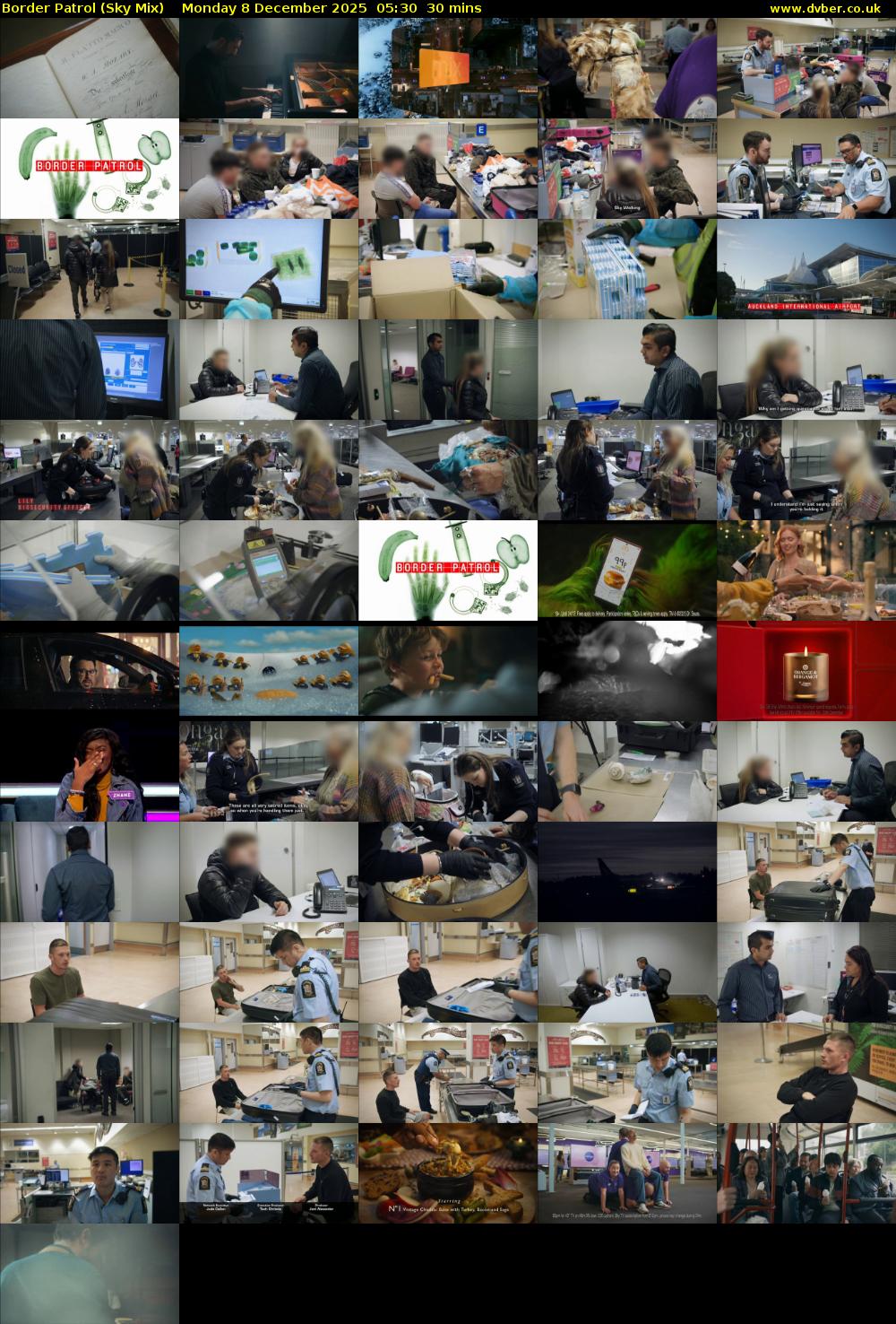 Border Patrol (Sky Mix) Monday 8 December 2025 05:30 - 06:00