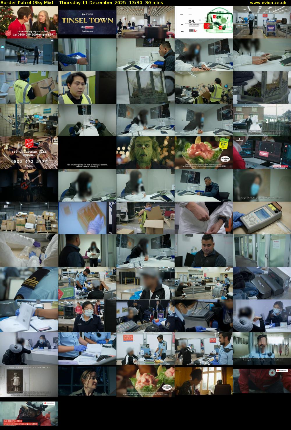 Border Patrol (Sky Mix) Thursday 11 December 2025 13:30 - 14:00