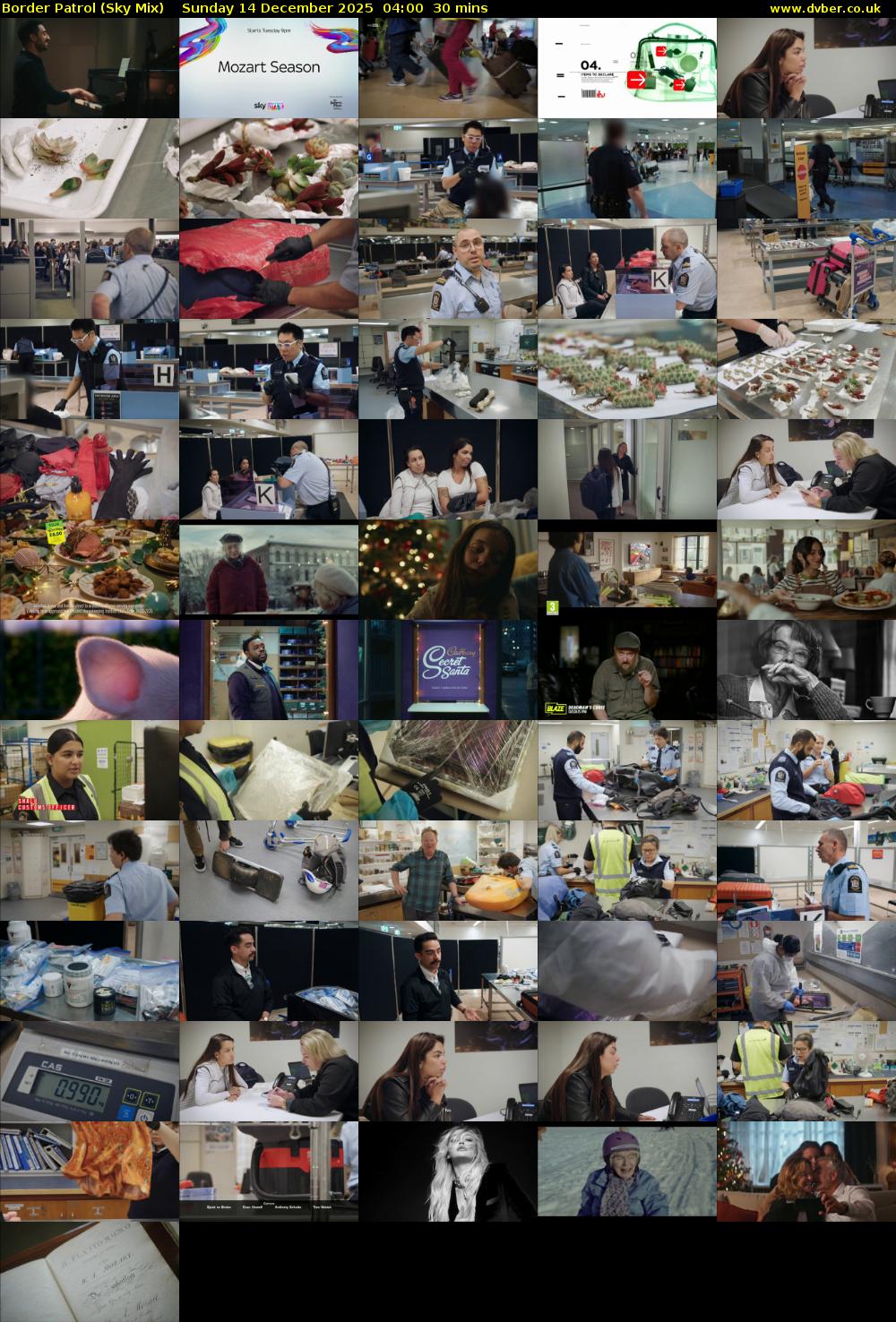 Border Patrol (Sky Mix) Sunday 14 December 2025 04:00 - 04:30
