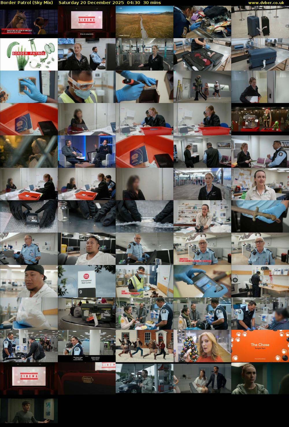 Border Patrol (Sky Mix) Saturday 20 December 2025 06:00 - 06:30