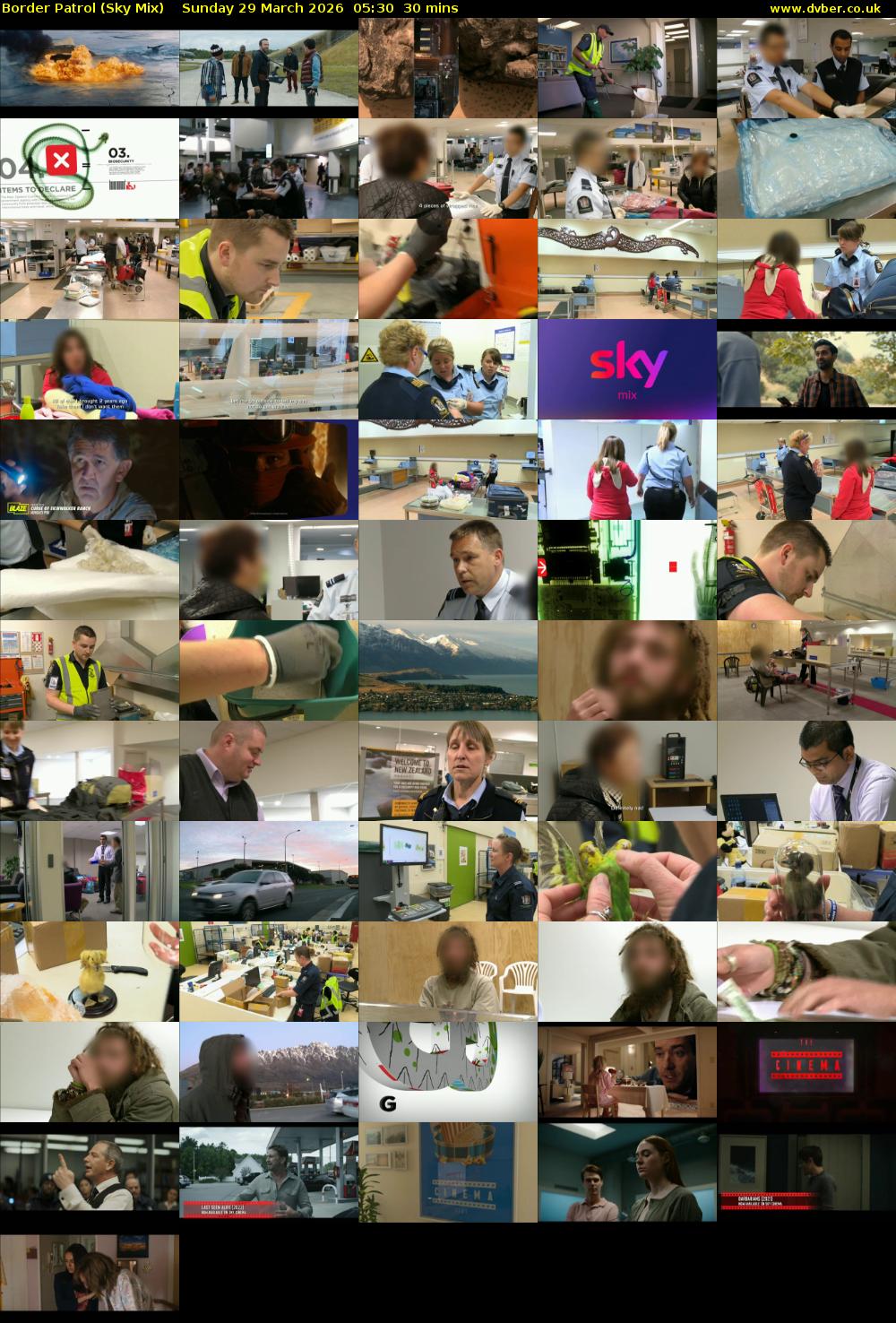 Border Patrol (Sky Mix) Sunday 29 March 2026 05:30 - 06:00