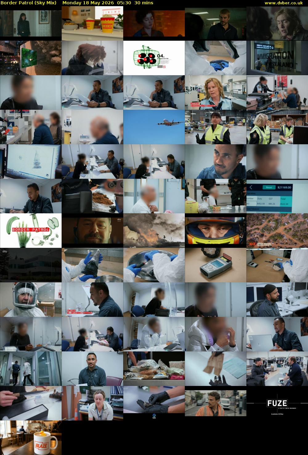 Border Patrol (Sky Mix) Monday 18 May 2026 05:30 - 06:00