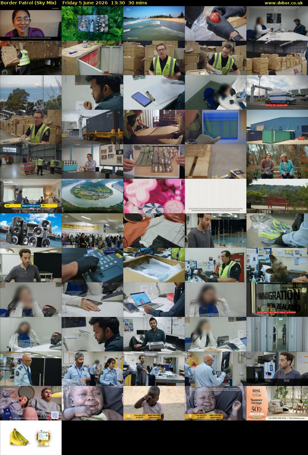 Border Patrol (Sky Mix) Friday 5 June 2026 13:30 - 14:00