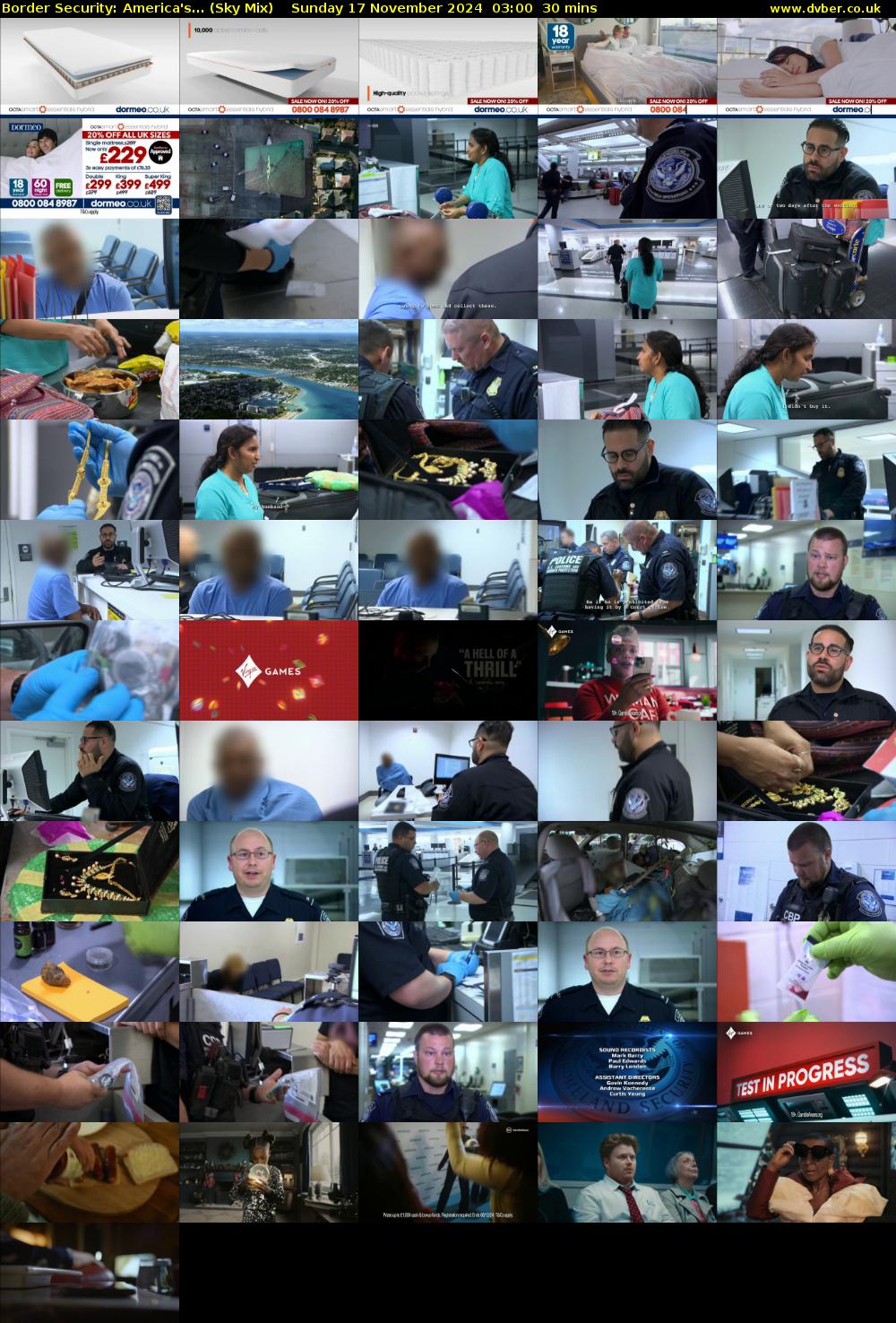 Border Security: America's... (Sky Mix) Sunday 17 November 2024 03:00 - 03:30