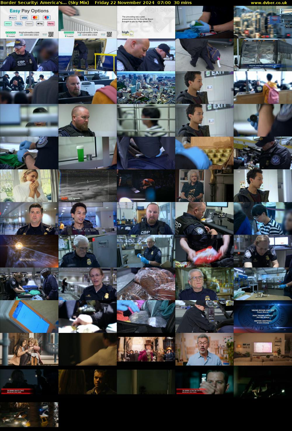 Border Security: America's... (Sky Mix) Friday 22 November 2024 07:00 - 07:30