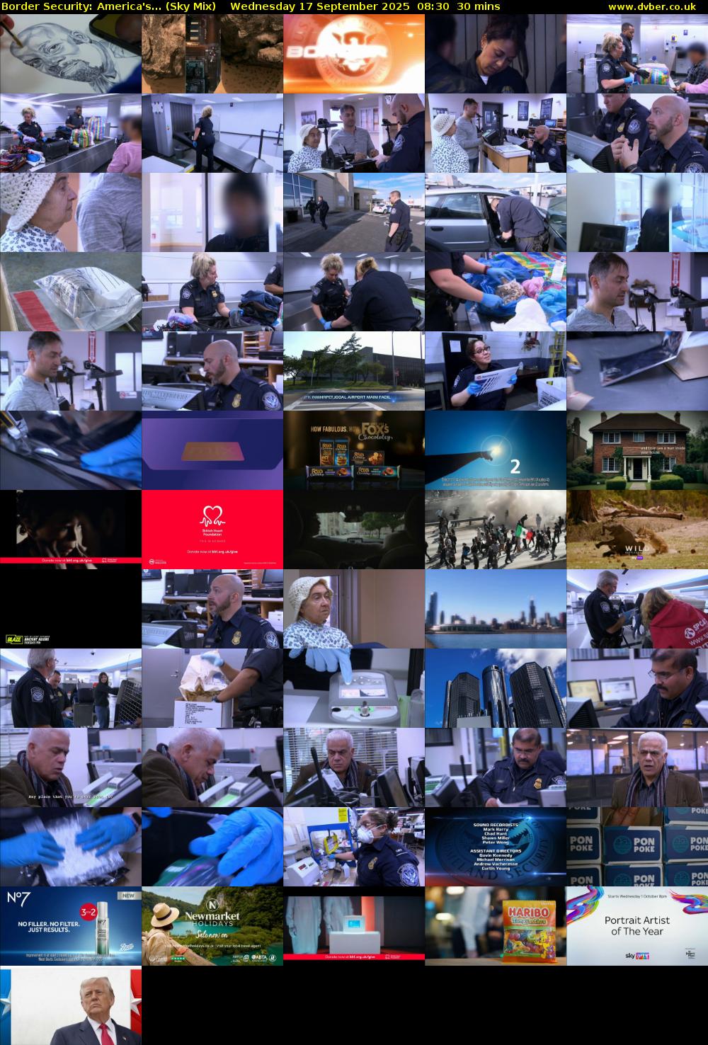 Border Security: America's... (Sky Mix) Wednesday 17 September 2025 08:30 - 09:00