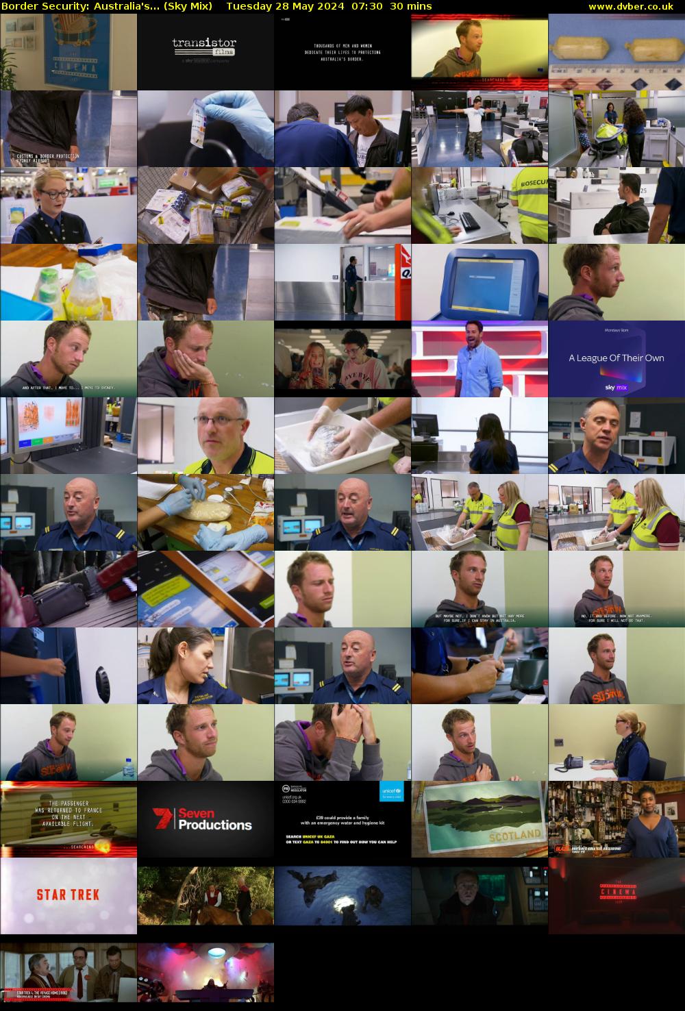 Border Security: Australia's... (Sky Mix) Tuesday 28 May 2024 07:30 - 08:00