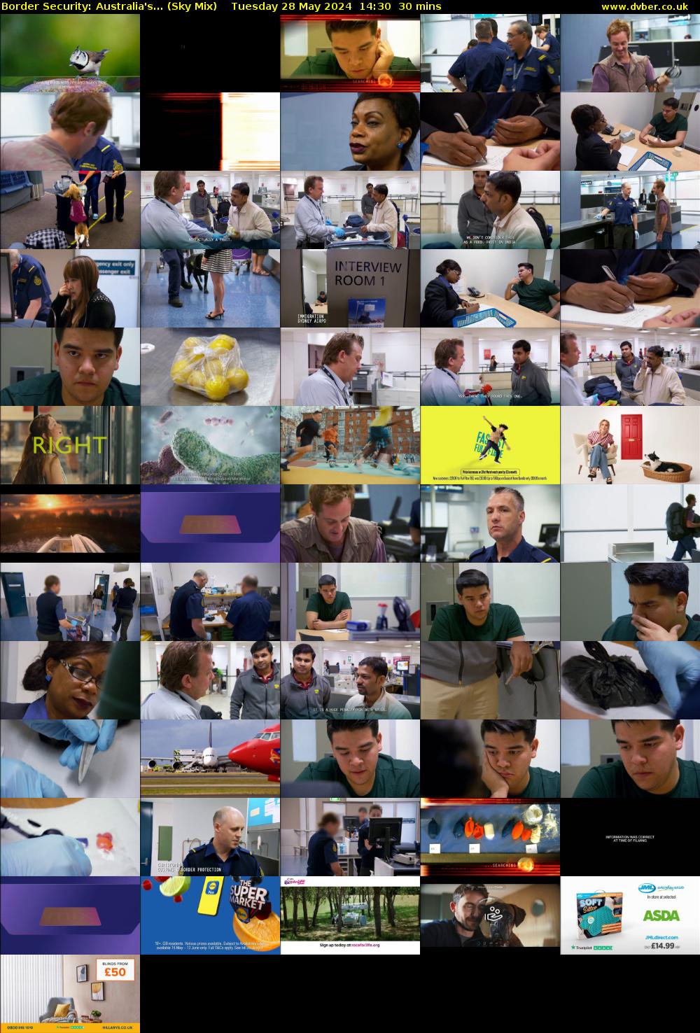 Border Security: Australia's... (Sky Mix) Tuesday 28 May 2024 14:30 - 15:00