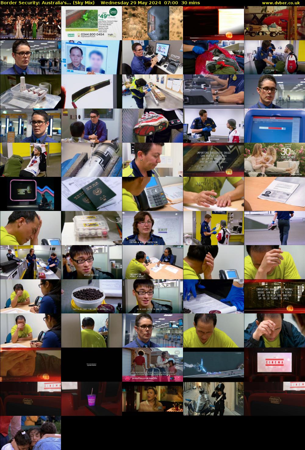 Border Security: Australia's... (Sky Mix) Wednesday 29 May 2024 07:00 - 07:30