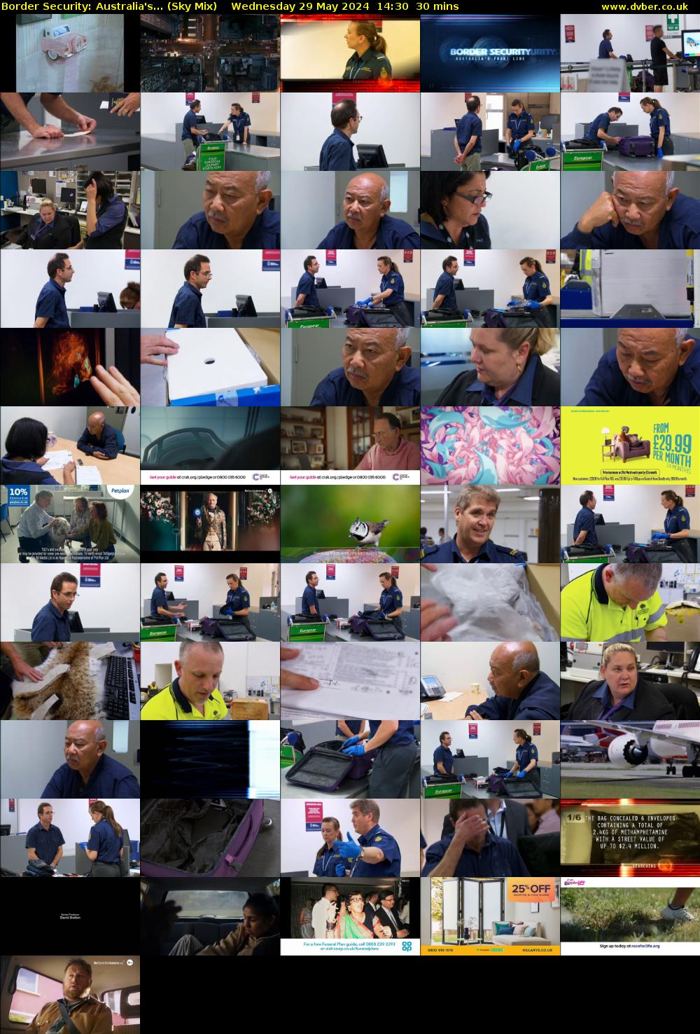 Border Security: Australia's... (Sky Mix) Wednesday 29 May 2024 14:30 - 15:00