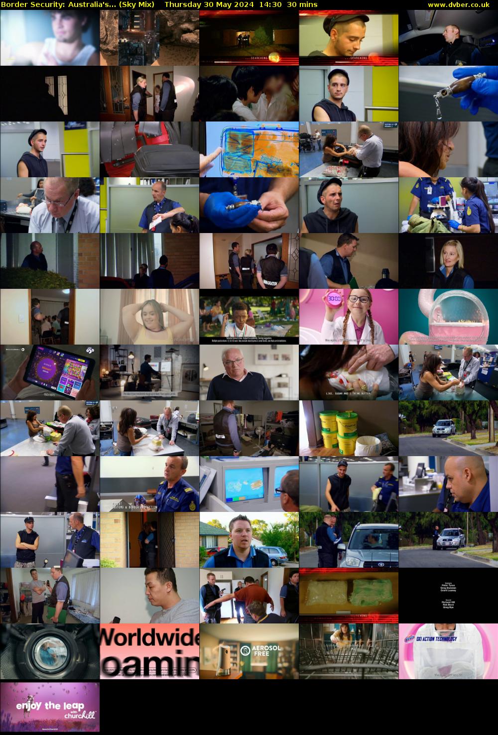 Border Security: Australia's... (Sky Mix) Thursday 30 May 2024 14:30 - 15:00