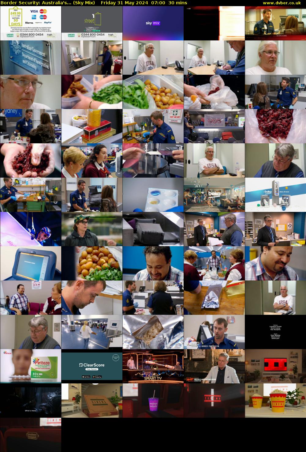 Border Security: Australia's... (Sky Mix) Friday 31 May 2024 07:00 - 07:30